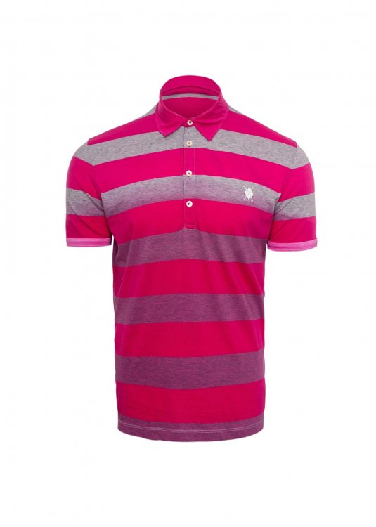 Burlington Polo Μπλούζα της σειράς Cotton - 60372 136 3820 Purple
