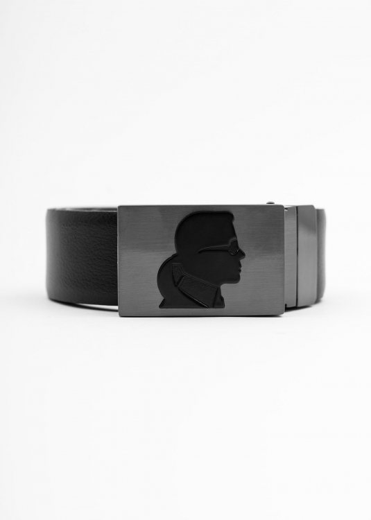 Karl Lagerfeld Ζώνη της σειράς Rev - 815302 544433 990 Black