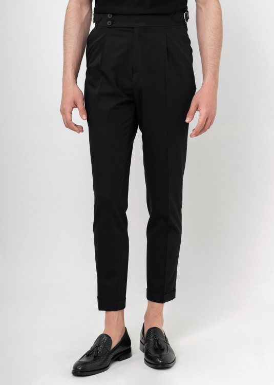 Monte Napoleone Παντελόνι της σειράς Chino - 251 61 3450 6169 10 Black