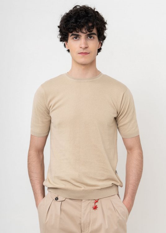 Hamaki Ho Μπλούζα της σειράς Knit - ME3135H Beige