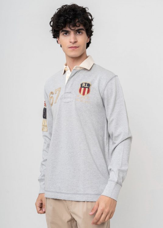 U.S. Polo Assn Polo Μπλούζα της σειράς Polo - 693513 Grey