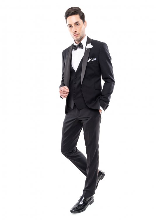 Fragosto Tuxedo σε Slim γραμμή - SF4595 001 Black