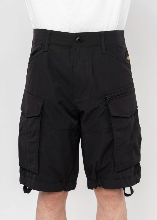 G Star Βερμούδα της σειράς Rovic Zip Relaxed 1/2 - D08566 D909 6484 Black