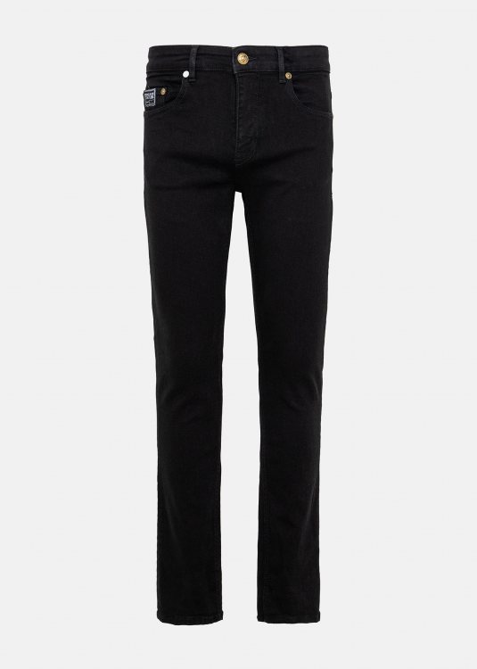 Versace Jeans Couture Denim Παντελόνι της σειράς Milano - 78GAB5S0 78UP500 909 Black