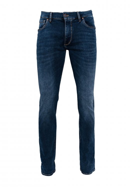 Fynch Hatton Jean Παντελόνι σε Modern γραμμή - 1221 2950 661 Dark Blue