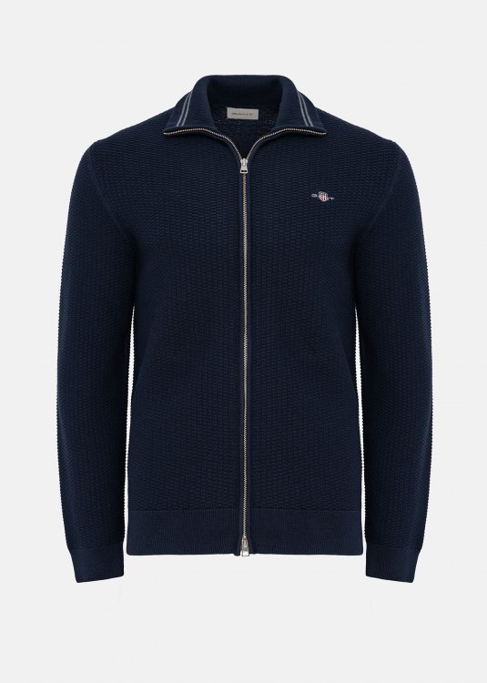GANT Ζακέτα της σειράς Texture - 8030212 433 Evening Blue