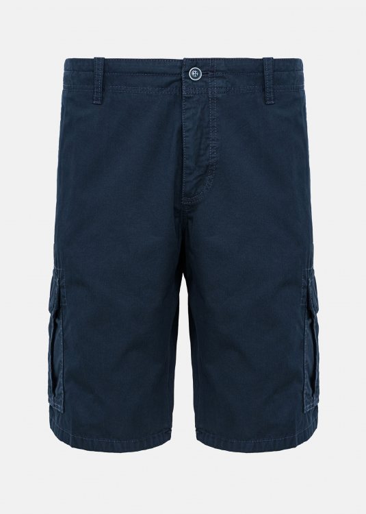 Bugatti Υφασμάτινη Βερμούδα της σειράς Chino - 4409GD 56401A 380 Blue