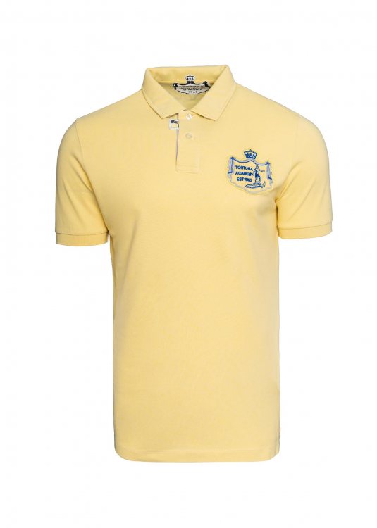La Tortuga Pique Polo μπλούζα σε Regular γραμμή - 10E6100U422SE01 2004 Giallo