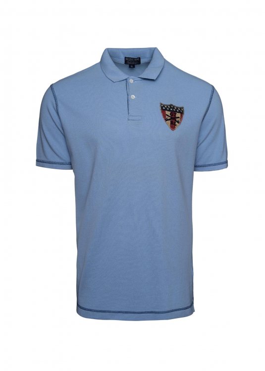Polo Jeans Μπλούζα της σειράς Jalen - CM12S MPK0101 Panama Blue