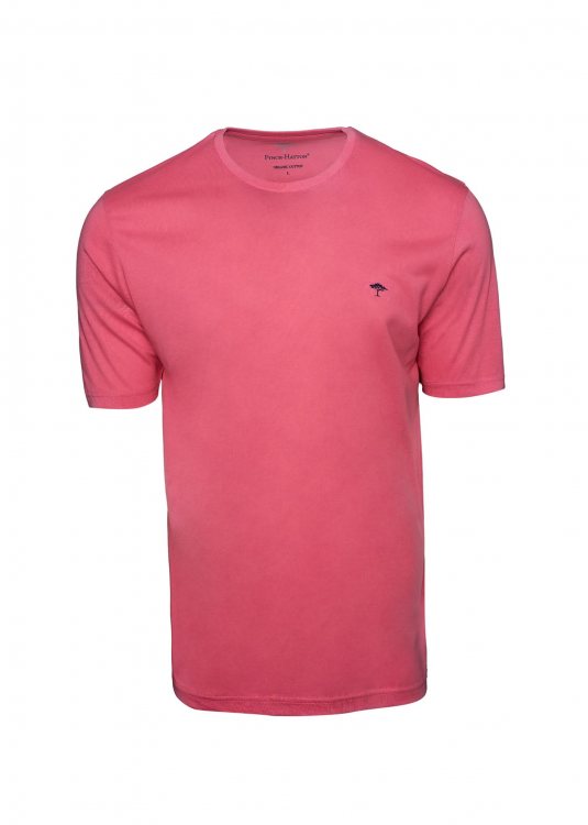 Fynch Hatton Κοντομάνικη T Shirt της γραμμής Organic σε Άνετη γραμμή - 1121 1500 415 Cotton Candy