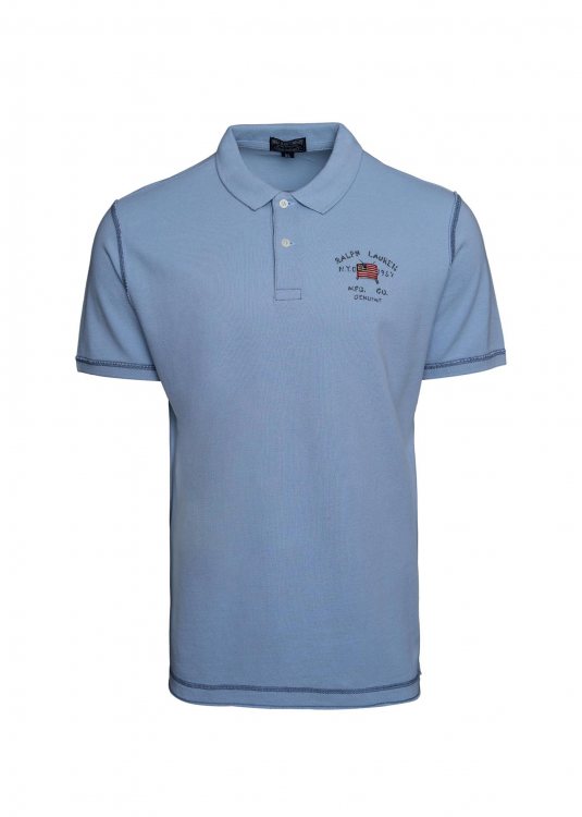 Polo Jeans Μπλούζα της σειράς Kane - CM12S MPK0115  Panama Blue