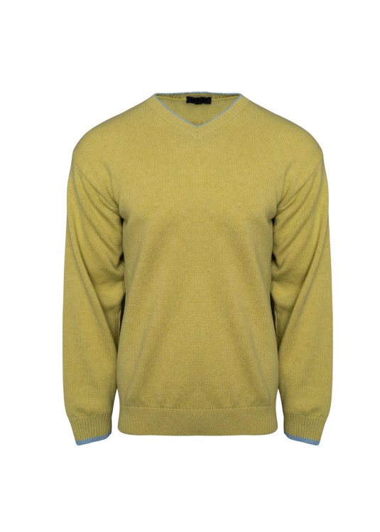 ISTOS Μακρυμάνικη Μπλούζα της σειράς Merino - 58811A 113 Yellow