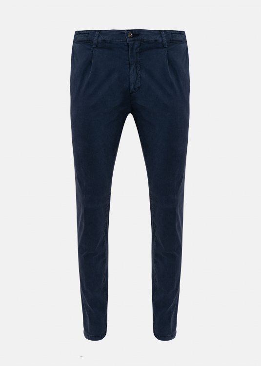 Four.ten Παντελόνι της σειράς Micro - T9132 123051 00011 Dark Blue