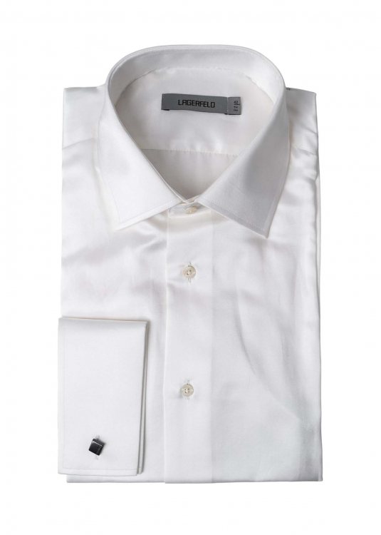 Karl Lagerfeld Πουκάμισο της σειράς Soft - 63630 20878 1 Ecru