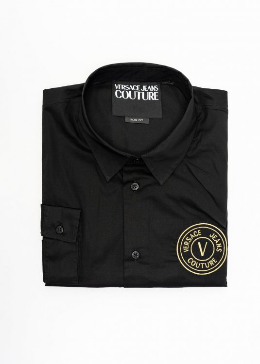 Versace Jeans Couture Πουκάμισο της σειράς Logo - 78GALYS2 78UP201 G89 Black 