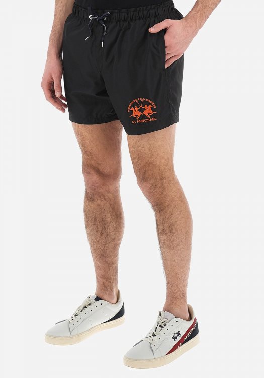 La Martina Ανδρικό Μαγιό της σειράς Vascotto - VMM001 PA023 9999 Black