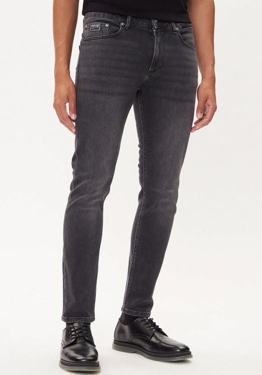 Versace Jeans Couture Denim Παντελόνι της σειράς Dundee - 79GAB5D0 79UP508 909 Dark Grey