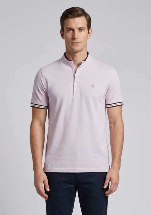 Versace Μπλούζα Mao - VJ0PC20 V7J392 V520 Purple