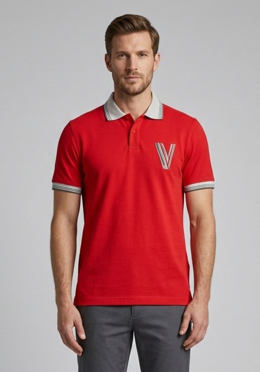 Versace Μπλούζα Polo - VJ0PC20 V9J303 V622 Red