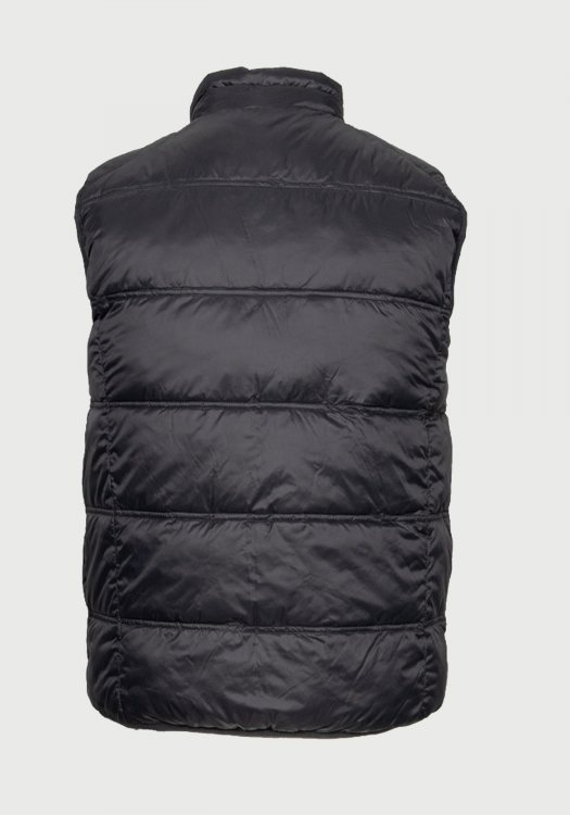 Karl Lagerfeld Διπλής όψεως Αμάνικο της σειράς Vest Rev - 505401 531591 917 PS Black/ Orange φωτογραφία