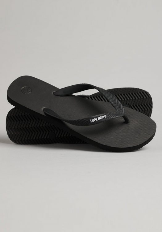 Superdry Σαγιονάρες Θαλάσσης της σειράς Vintage Flip Flop - MF310190A 02A Black