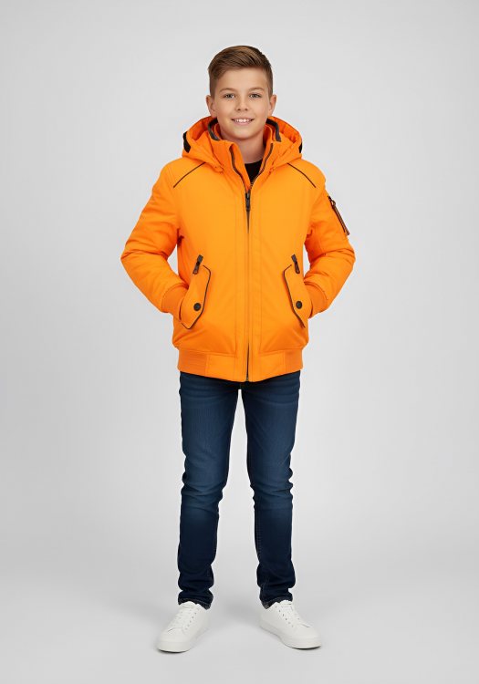 Wellensteyn Παιδικό Μπουφάν της σειράς Kids Cicero - KCICW 870 Orange 