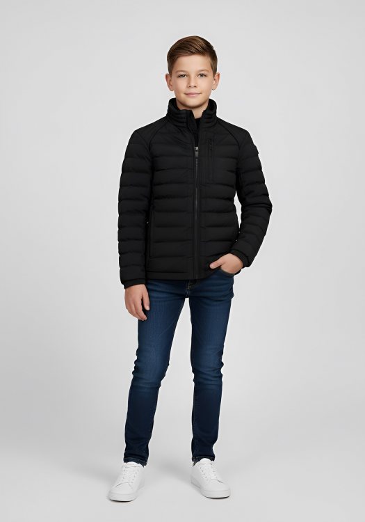 Wellensteyn Παιδικό Μπουφάν της σειράς Kids Molecule - KMOL 1035 Black