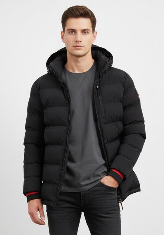 Wellensteyn Μπουφάν της σειράς Blackbird - BBMM 565 Black