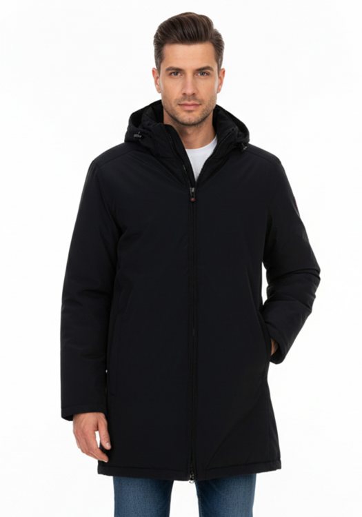Wellensteyn Μπουφάν της σειράς Serpentine Long - SERLO 565 Darknavy 