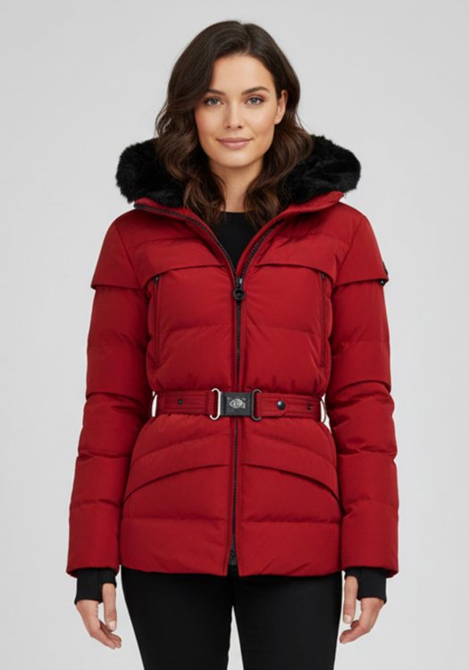 Wellensteyn Μπουφάν της σειράς Tivana Lady - TIV 382 Darkred