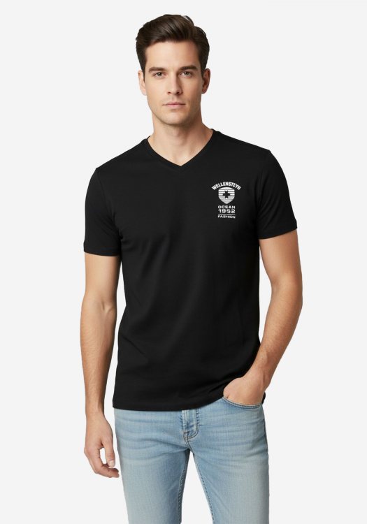 Wellensteyn Μπλούζα της σειράς Vneck - OTMSV 972 Black