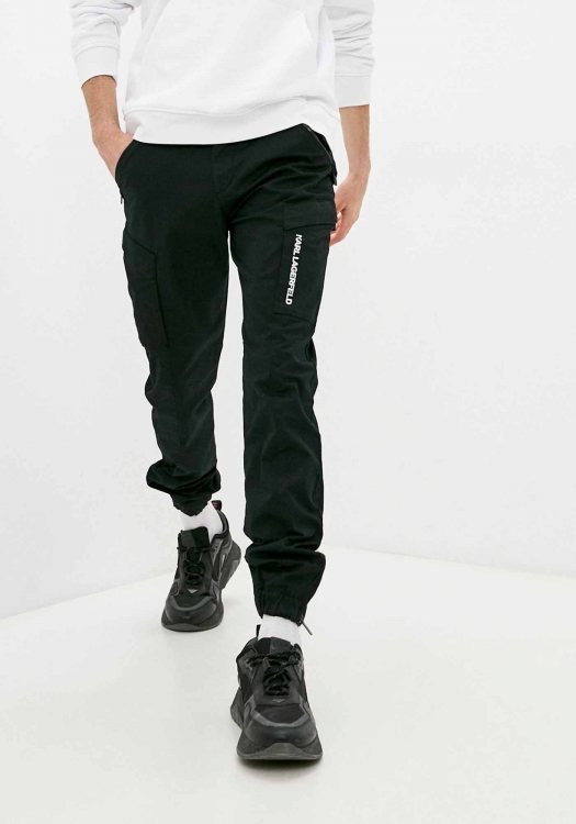 Karl Lagerfeld Παντελόνι Cargo - 255824 511890 990 Black