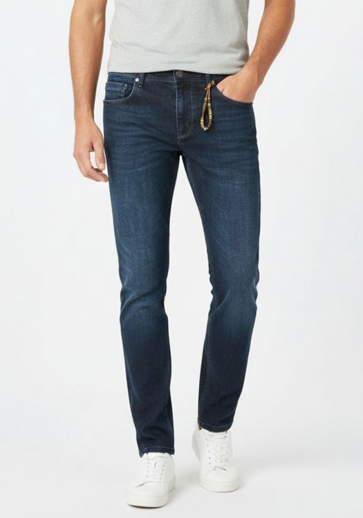 Ανδρικό Παντελόνι σε ίσια γραμμή - Navy Blue 680