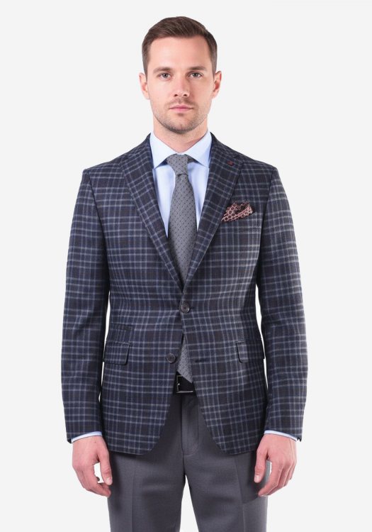 Ανδρικό Σακάκι Fragosto 3567 - 001 Multi Check 