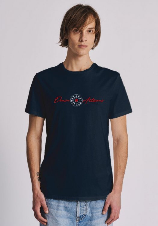 STAFF T Shirt της σειράς Zak - 64-034.049.Ν0045 Navy
