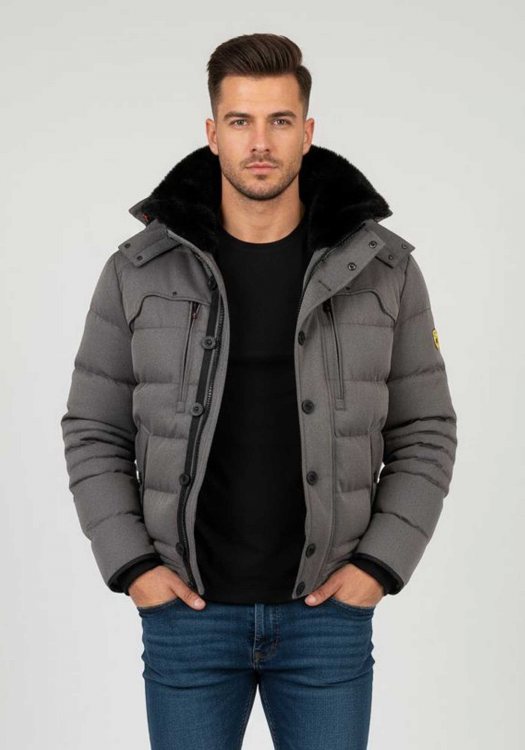 Wellensteyn Μπουφάν της σειράς Starstream - STAD 988 Saltpepper