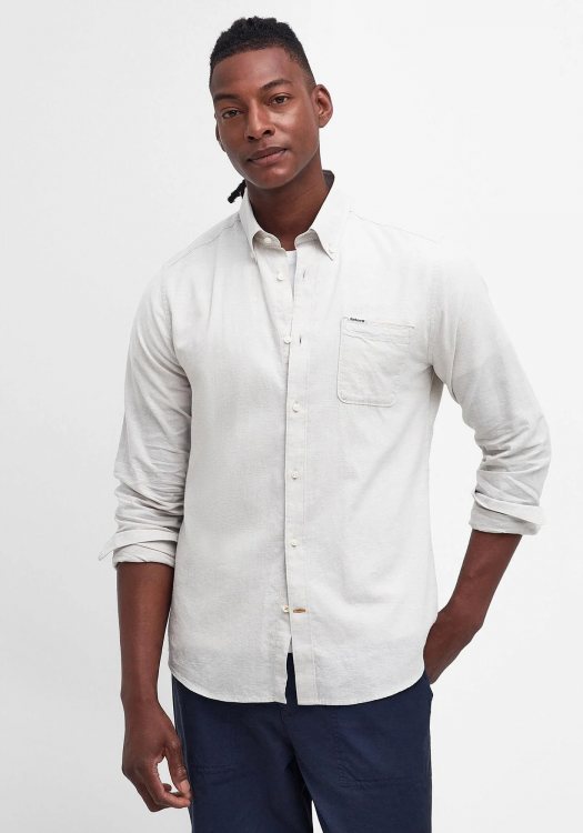 Barbour Λινό Πουκάμισο της σειράς Nelson - MSH5090 BE12 Mist