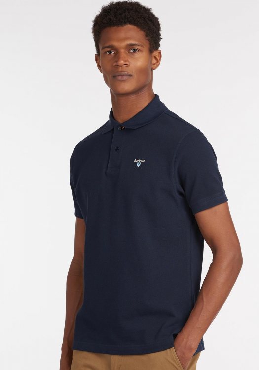 Barbour Polo Μπλούζα της σειράς Tartan - MML0012 NY31 New Navy