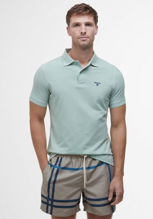 Barbour Polo Μπλούζα της σειράς Lightweight - MML1367 GN12 Pale Apple