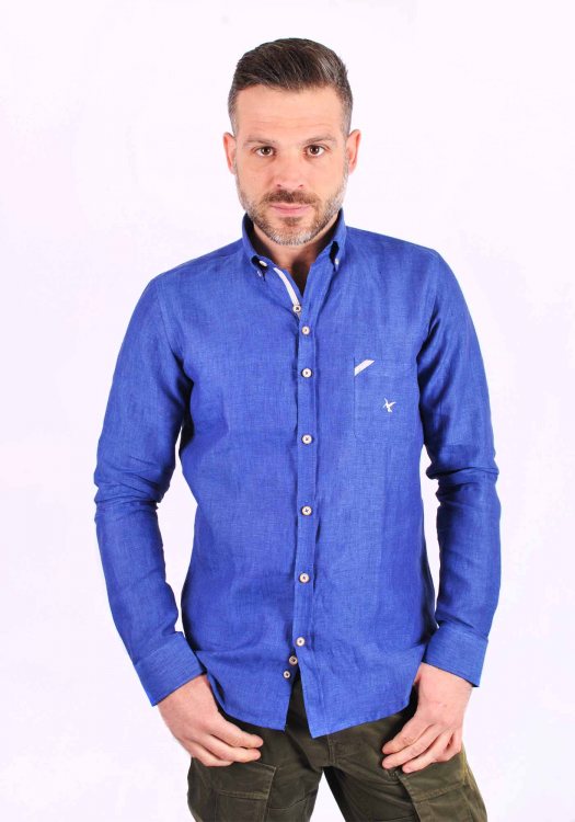 Regular Fit Shirt - Blue 1308