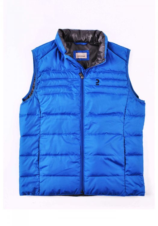 Calamar Vest Jacket - Blue