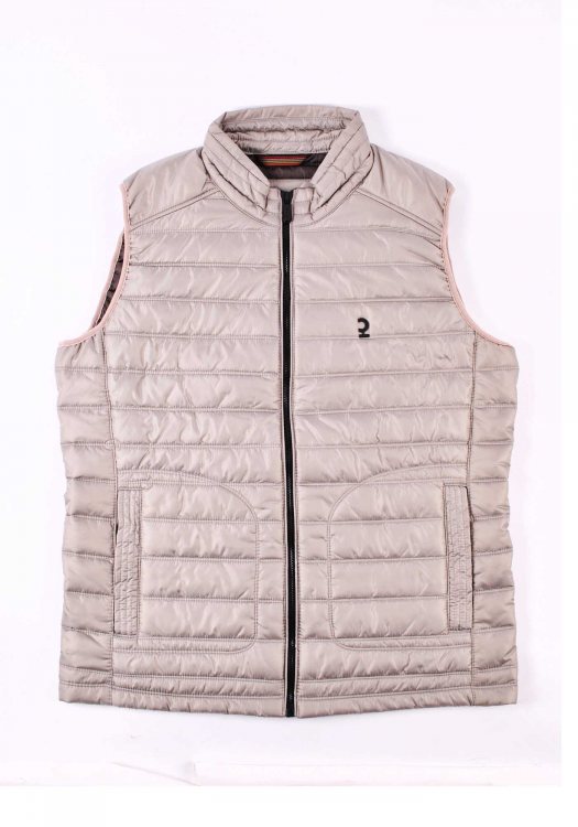 Vest Jacket - Light Grey