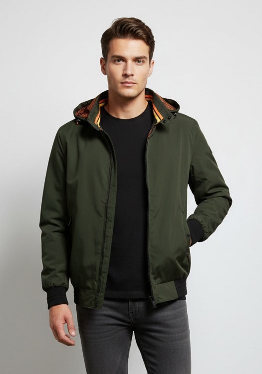 Wellensteyn Μπουφάν στης σειράς College 825 - COLL DABB Darkarmy/Black/Black