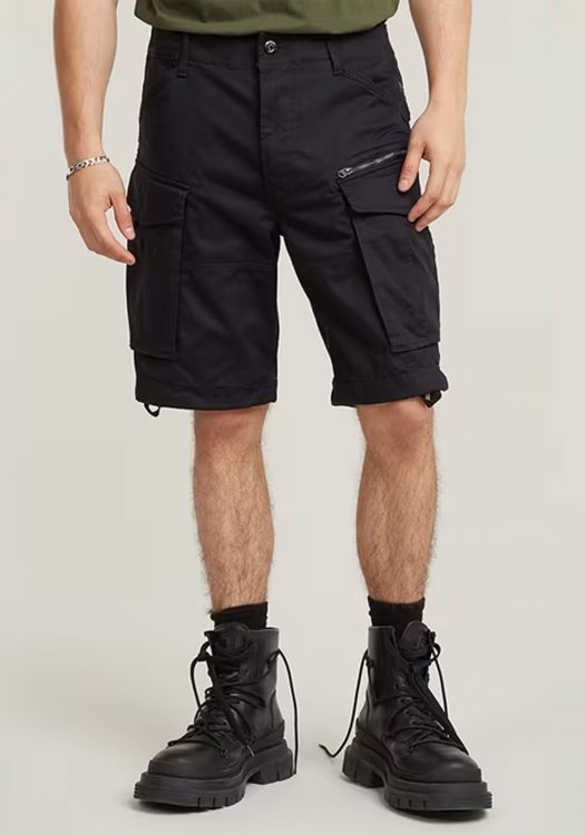 G Star Βερμούδα της σειράς Rovic Zip Relaxed 1/2 - D08566 5126 990 Black