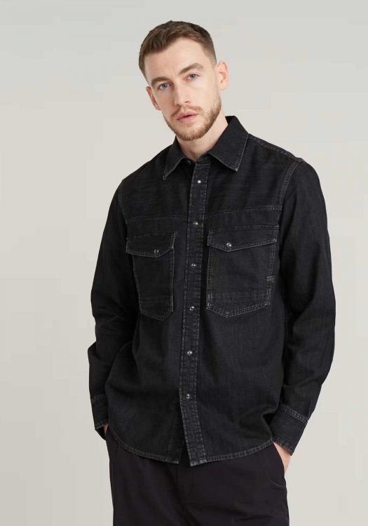  G Star Denim Πουκάμισο της σειράς Dakota - D23616 D540 G865 Worn Sky