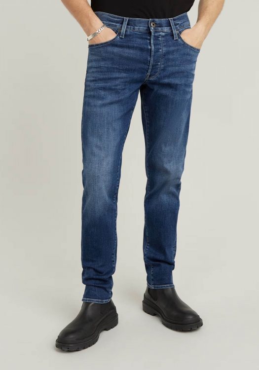 G Star Jean Παντελόνι της σειράς 3301 - D25742 8968 071 Medium Aged