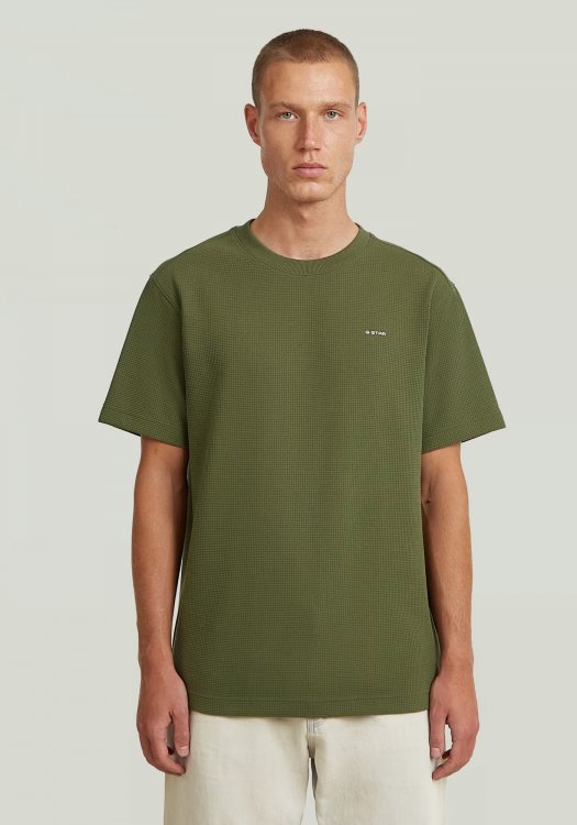 G-Star T Shirt της σειράς Structure - D28609 E383 H871 Four Leaf