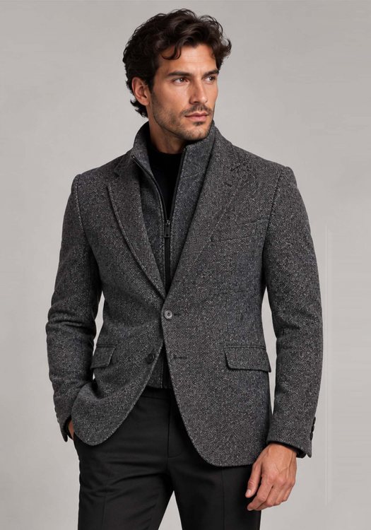 Karl Lagerfeld Σακάκι Blazer Street - 155382 564041 991 Grey