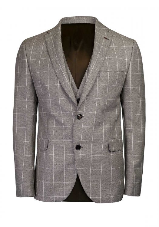 Fragosto Σακάκι “BARBERIS CANONICO” - Brown Check
