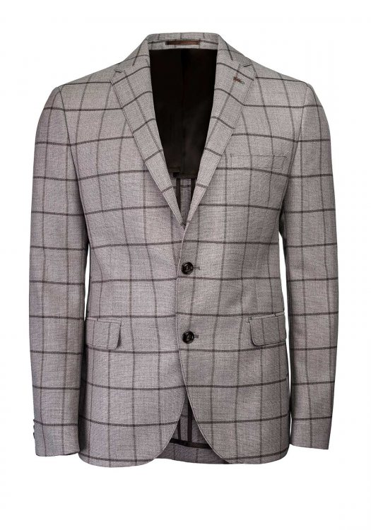 Σακάκι Italian style “BARBERIS CANONICO” - Grey Check